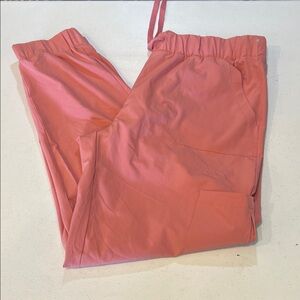 #19 Lululemon athletica comfort fit joggers. Pink. Xl